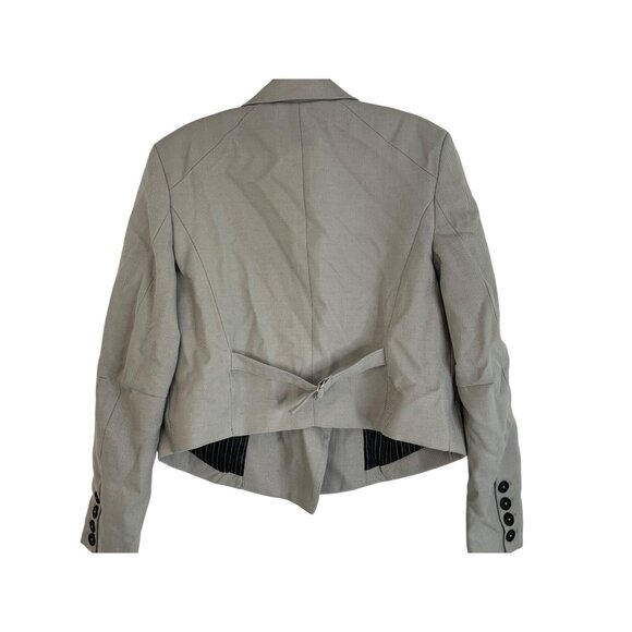 New Free People Betty Double-Breast Crop Blazer S Lined Houndstooth RFF10661 - Picture 10 of 11